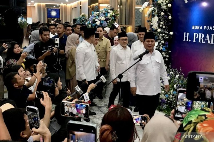 Capres Prabowo katakan tak ada euforia meski menang Pilpres 2024
