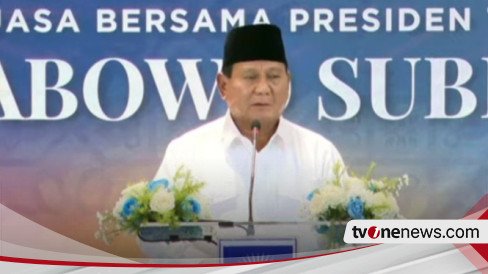 Kala Prabowo Ungkit Nilai 11 yang Diberikan Anies: Sekarang Saya yang Terima Kasih