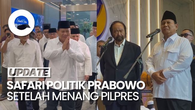Langkah Prabowo Seusai Jadi Capres Terpilih: Bukber di PAN, Sowan ke NasDem