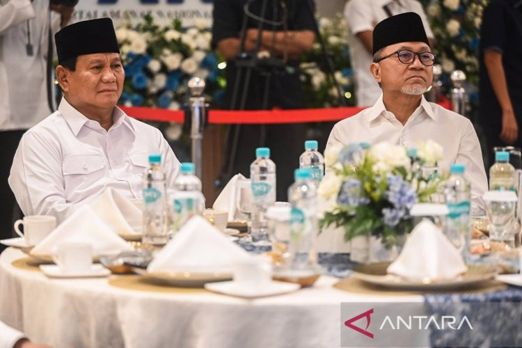 Buka puasa PAN bersama capres terpilih Prabowo Subianto