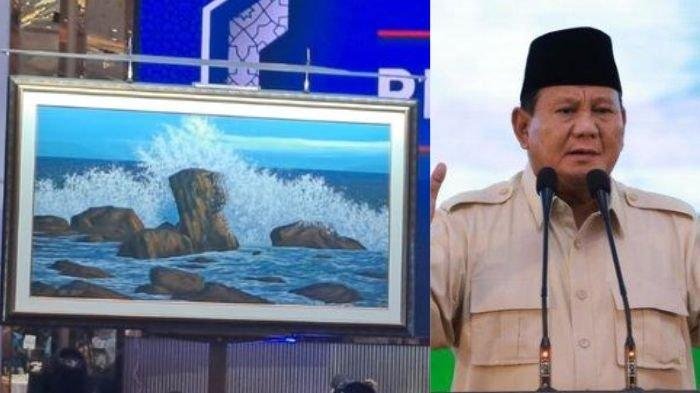 Makna Lukisan SBY untuk Prabowo yang Dibuat Selama 10 Jam, Capres Terpilih Akan Pajang di Istana