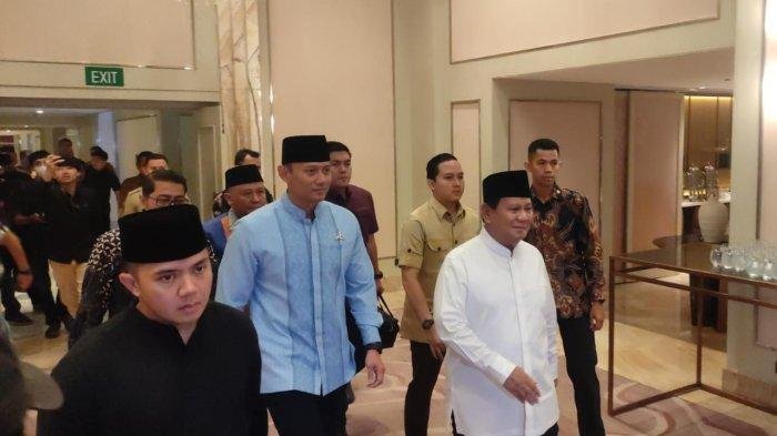 Tanpa Didampingi Gibran Rakabuming, Prabowo Penuhi Undangan Buka Puasa Bersama Partai Demokrat