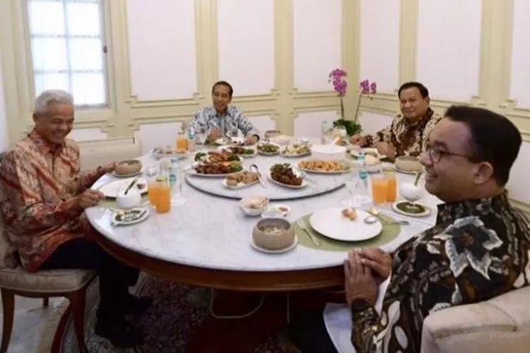 Perbandingan Jadwal Open House Presiden dan Capres 2024, Jokowi Open House di Istana Negara, Ganjar di 4 Lokasi, Prabowo dan Anies Tidak Open House