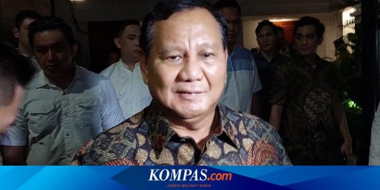 Tinggalkan Kertanegara, Prabowo Enggan Bahas soal Politik