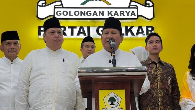 Prabowo Bertemu Airlangga 2 Jam, Bahas Calon Menteri?