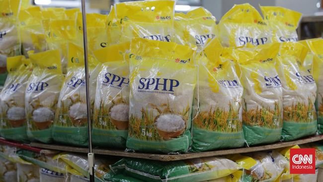 Harga Beras Bulog Naik, Kemasan 5 Kg Kini Dijual Rp62.500