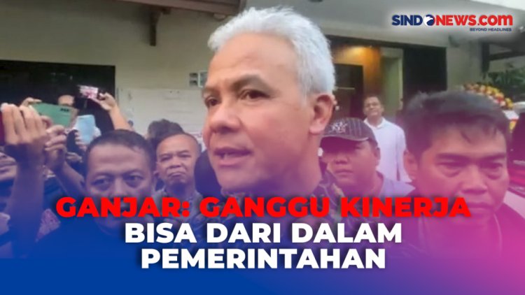 Respon Prabowo, Ganjar: Pihak di Dalam juga dapat Ganggu Kinerja Pemerintahan