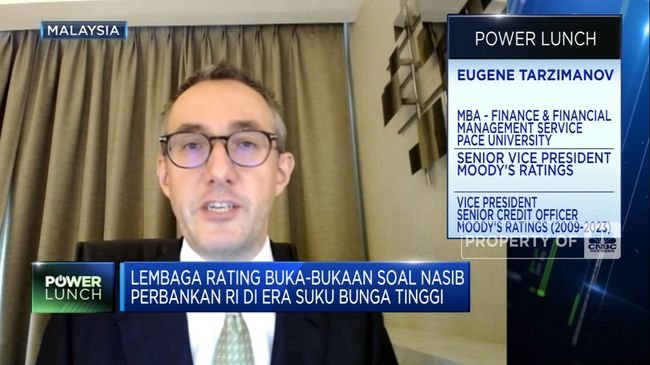 Moodys Beberkan Nasib Rating Bank RI Saat Era Suku Bunga Tinggi