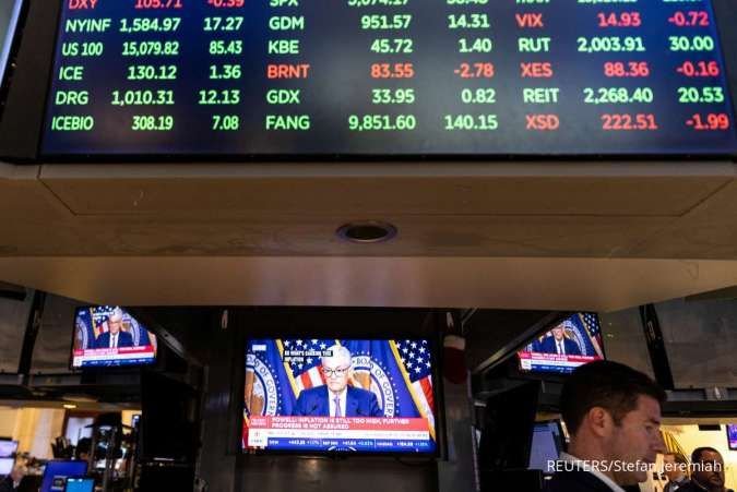 Wall Street Menguat Tipis, Harapan Penurunan Suku Bunga Mengerek Pasar Saham