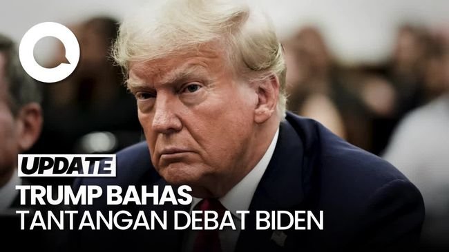 Trump Minta Biden Dites Narkoba Sebelum Debat Capres