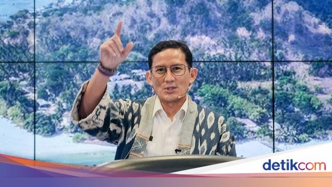 Indeks Kinerja Pariwisata Indonesia Naik 10 Tingkat, Sandi Sebut 2 Kunci Sukses