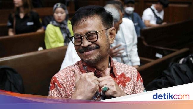 Klaim SYL di Sidang, Ngaku Sudah Kontribusi Rp 2.400 Triliun ke Negara