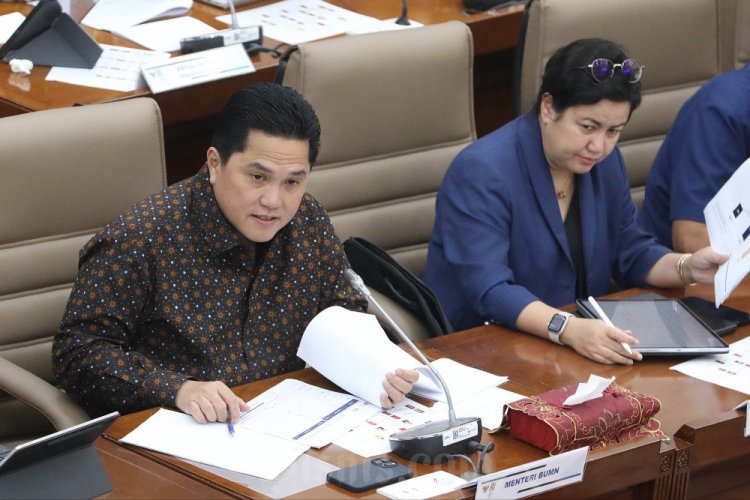 Erick Thohir Usul PMN BUMN Rp44,24 Triliun pada 2025