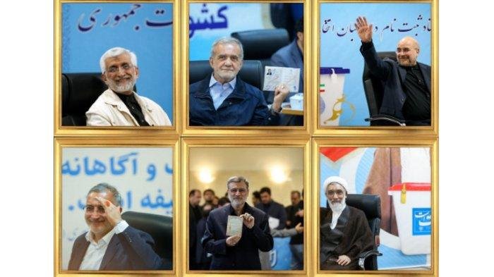 KPU Iran Rilis 6 Nama yang Lolos Jadi Kandidat Capres Pengganti Ebrahim Raisi