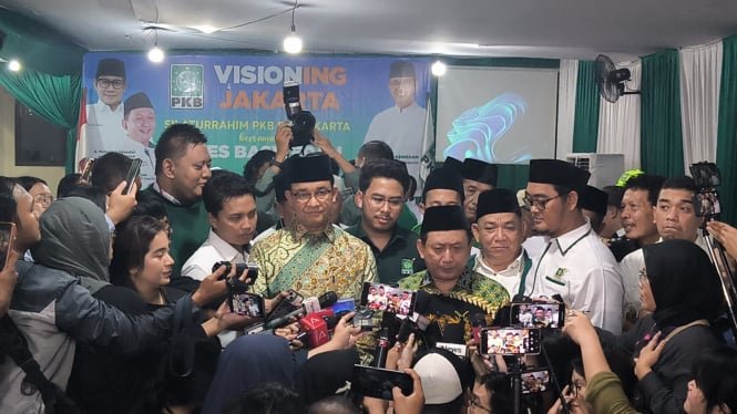 Respons Anies Dibilang Turun Level dari Capres ke Cagub Jakarta