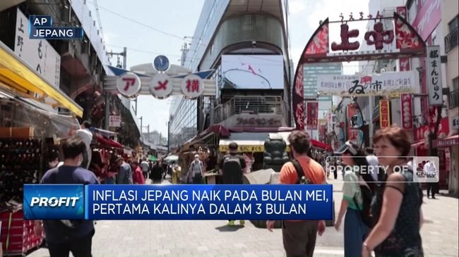 Video: Inflasi Jepang Naik di Bulan Mei, Pertama Kalinya Dalam 3 Bulan