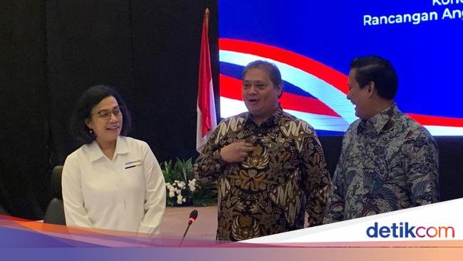 Airlangga-Sri Mulyani Beberkan Ekonomi Terkini Bareng Tim Prabowo, Ini Alasannya