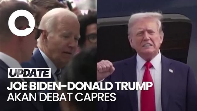 Jelang Debat Capres, Joe Biden-Donald Trump Tiba di Atlanta AS