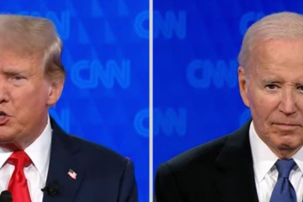 Di Debat Capres AS, Trump Sebut Pemerintahan Biden Buruk