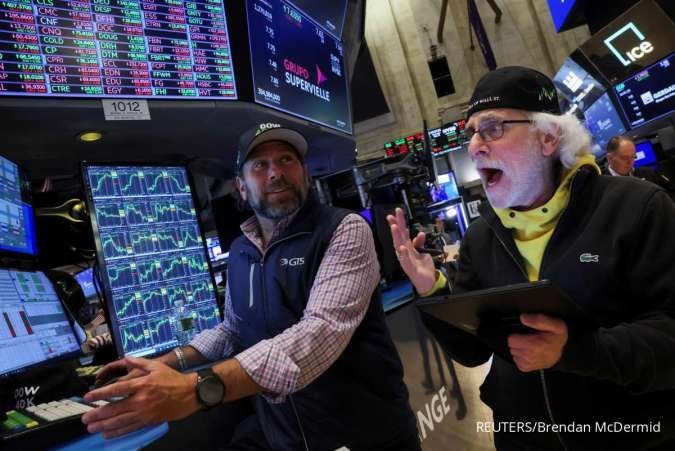 Wall Street Melonjak Setelah Data Inflasi AS Mereda