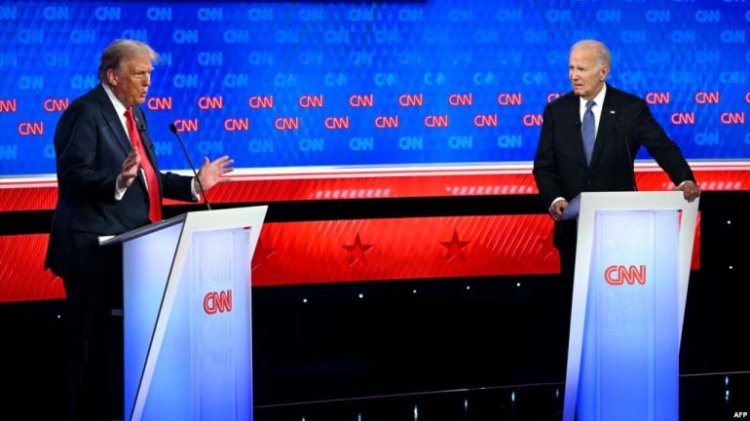 Debat Capres AS Tanpa Penonton, Biden Dan Trump Saling Serang