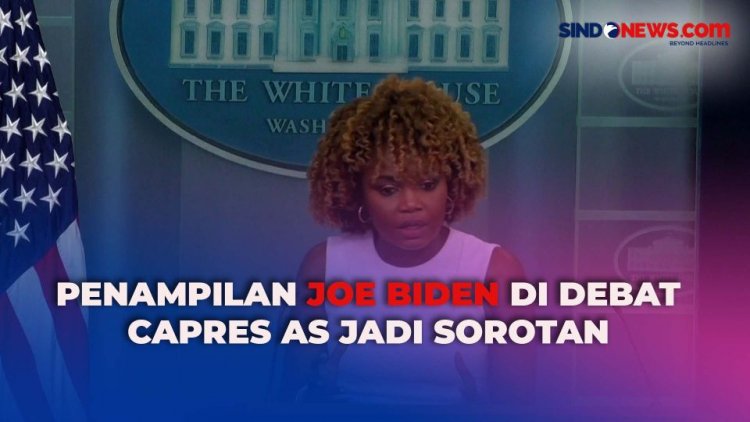 Gedung Putih Akui Joe Biden Tampil Buruk di Debat Capres AS, Bahas Faktor Medis