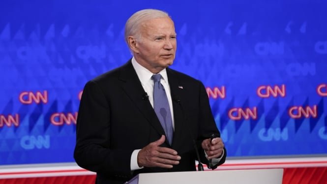 Tampil Buruk di Debat Capres AS 2024, Biden Tak Berpikir untuk Mundur dari Pilpres