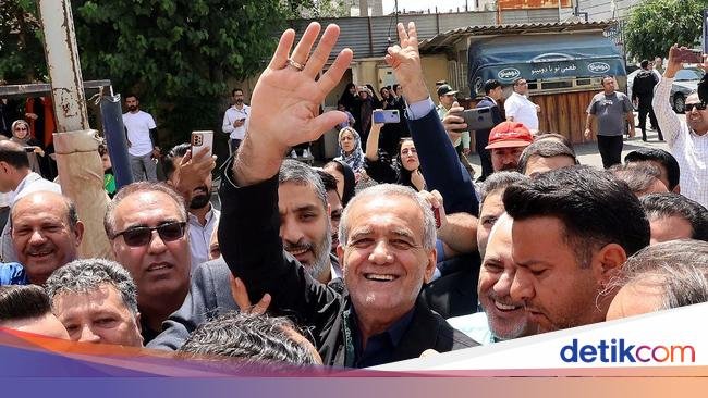 Masoud Pezeshkian Menangi Pilpres Iran Putaran Kedua!