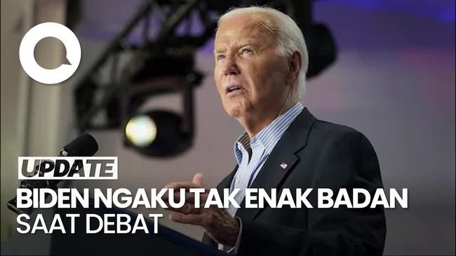 Biden Akui Tampil Buruk di Debat Capres, Ngaku Sedang Flu Parah