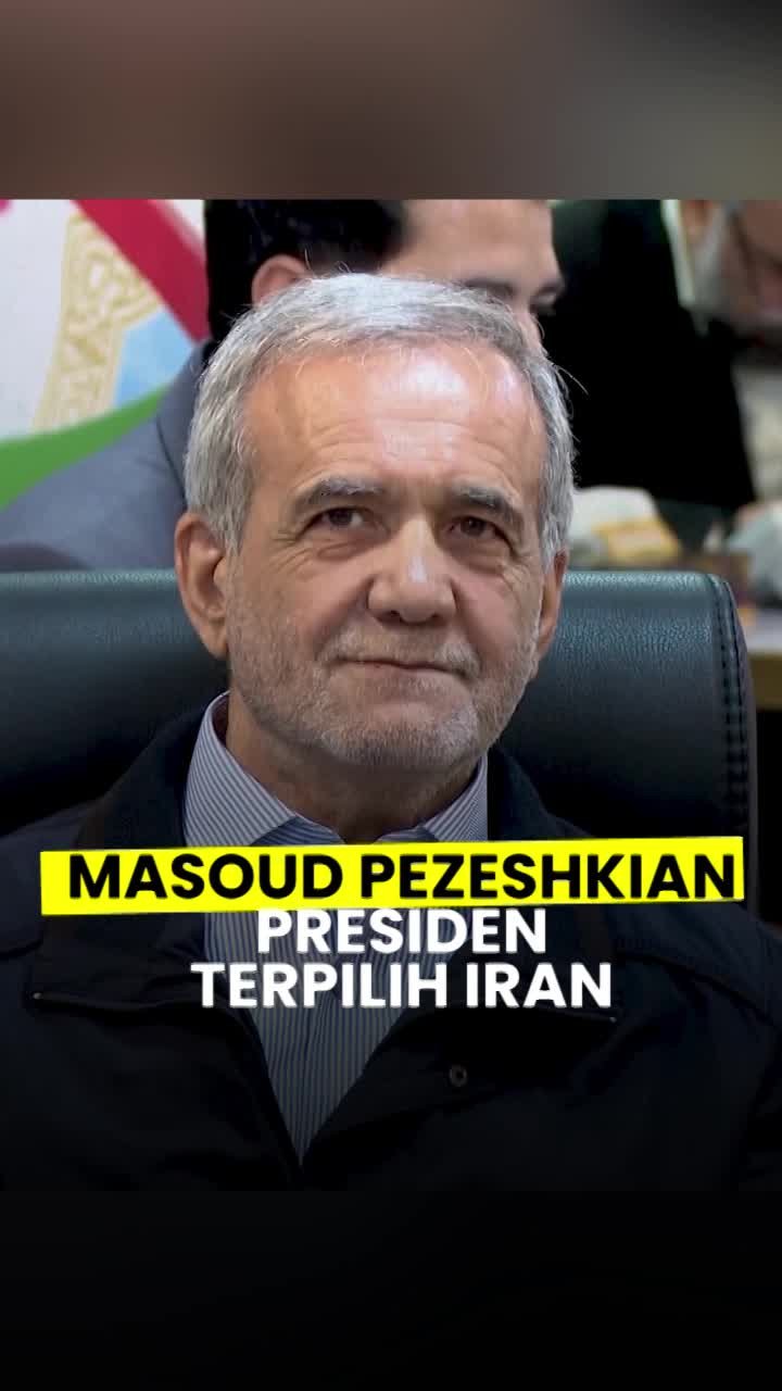 Eks Menkes Masoud Pezeshkian Menangi Pilpres Iran Putaran Kedua