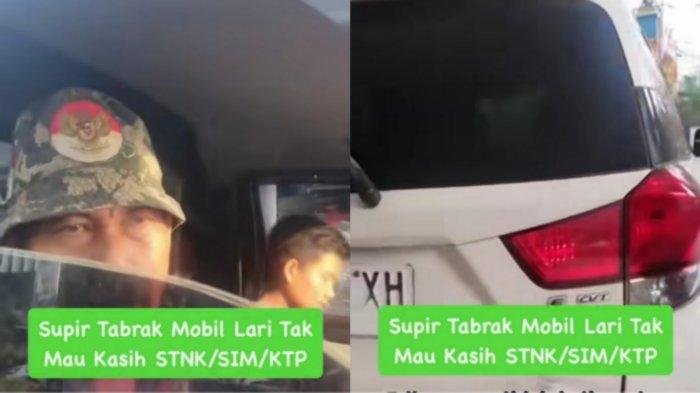 VIRAL Pengemudi Pikap Kabur Usai Tabrak Mobil di Jalan Zainul Arifin Medan, Ngaku Relawan Capres - Tribun-medan.com