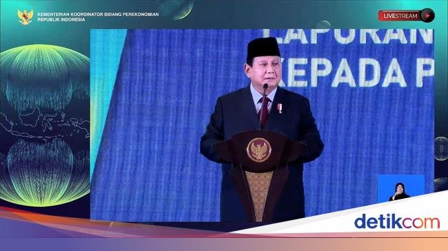 Momen Prabowo Pidato Wakili Jokowi: Pak Presiden Sedang Melatih Saya