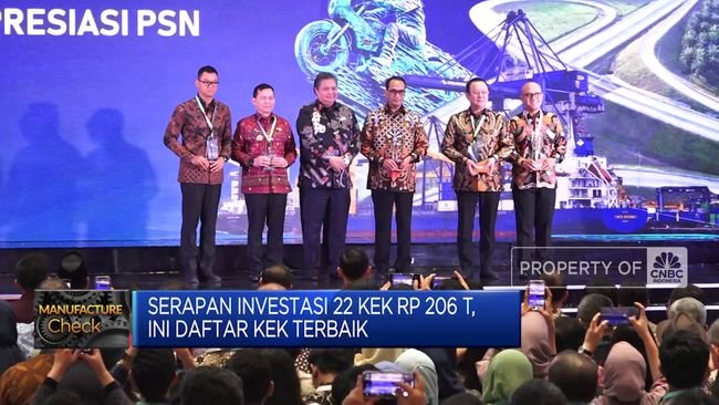 Serapan Investasi 22 KEK Rp 206 T, Ini Daftar KEK Terbaik