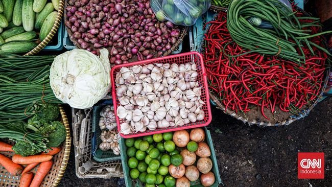 Harga Bahan Pokok Kompak Turun Pekan Ini Kecuali Cabai Rawit