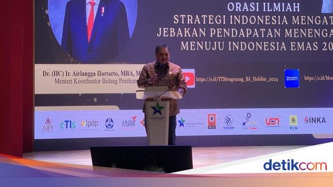 Airlangga: Jakarta Sudah Lolos Middle Income Trap