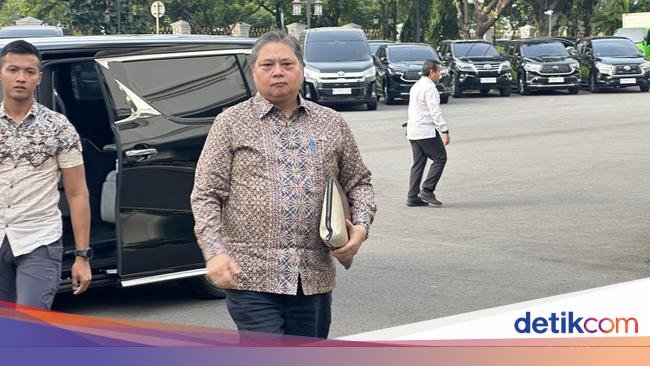 Jokowi Bertemu Perwakilan Bank Dunia di Istana, Airlangga Merapat