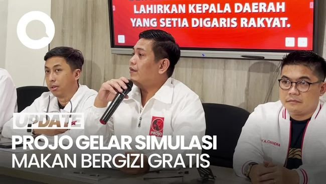 Projo Bakal Gelar Simulasi Makan Bergizi Gratis, Undang Gibran Rakabuming