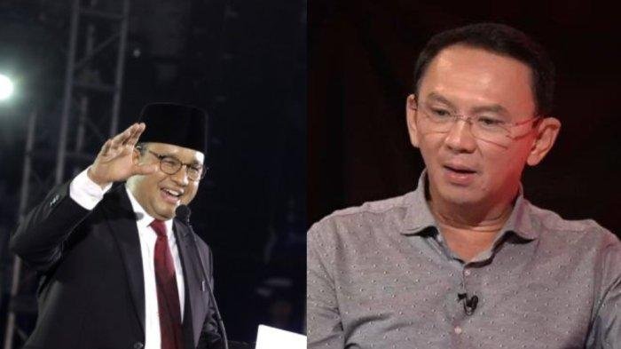 Hubungan Anies dan Ahok Tambah Dekat Berkat WA, Status Eks Capres Bikin Penantang di Jakarta Sedikit