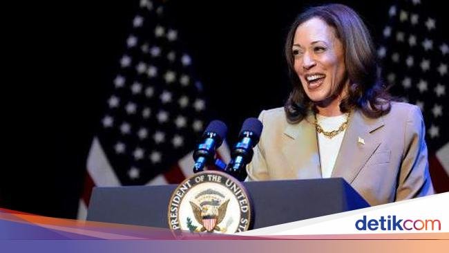 Kamala Harris Amankan Tiket Maju Jadi Capres AS dari Partai Demokrat