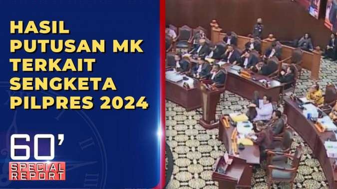 MK Tolak Gugatan Sengketa Pilpres Anies-Cak Imin dan Ganjar-Mahfud| SPECIAL REPORT 21 APRIL 2024