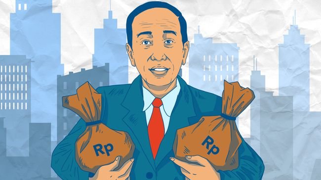 10 Tahun Jokowi: Utang RI Bertambah Rp 6.000 T, APBN Boncos