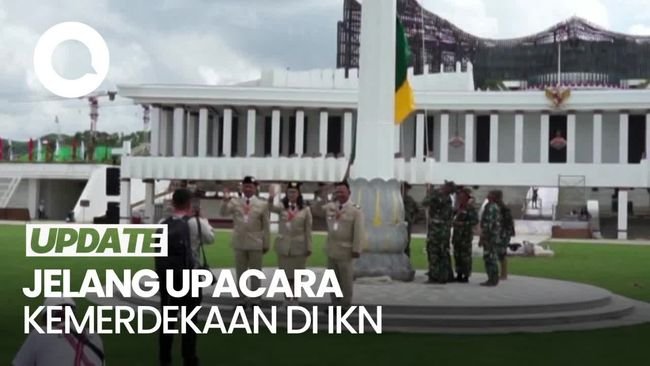 Mengintip Persiapan Jelang Upacara Kemerdekaan RI di IKN