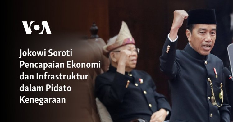 Jokowi Soroti Pencapaian Ekonomi dan Infrastruktur dalam Pidato Kenegaraan