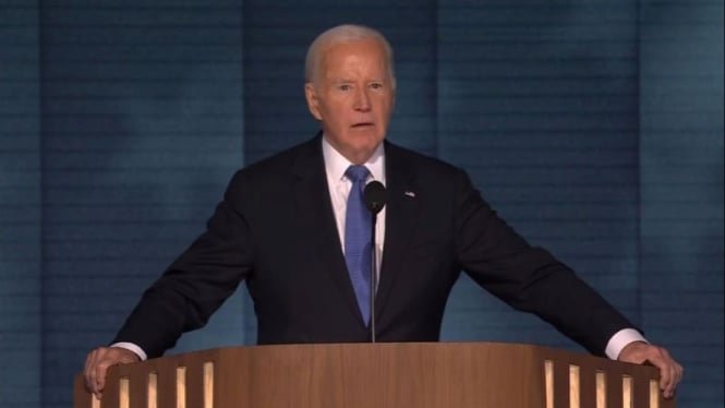 Momen Haru Joe Biden Menangis saat Pidato Perpisahan Konvensi Capres Demokrat