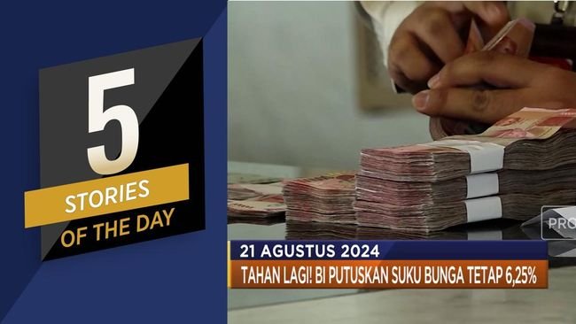 BI Tahan Suku Bunga di 6,25% Hingga China Darurat Pengangguran