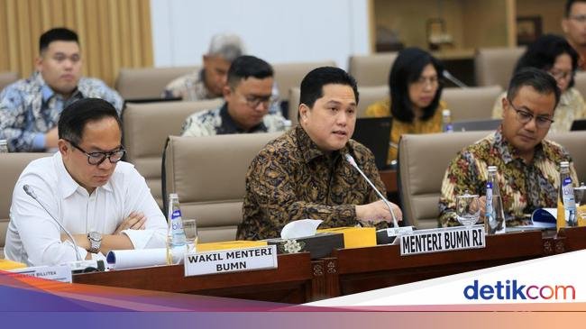 Curhat Erick Thohir di DPR soal Anggaran 2025 Tak Sebanding dengan Prestasi