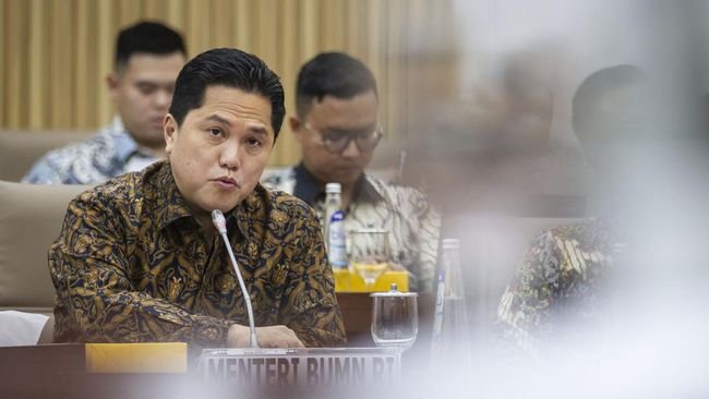 Anggaran Kementerian BUMN Turun, Erick Thohir Mau Temui Sri Mulyani