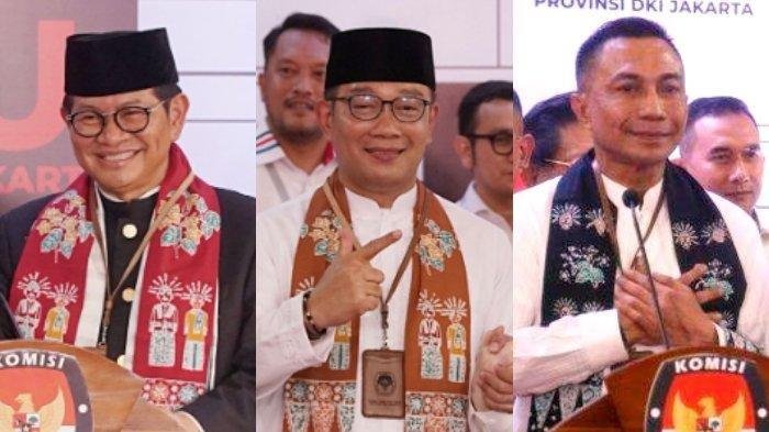 Hasil Survei Elektabilitas Terbaru 3 Cagub di Pilkada Jakarta 2024, Terjawab Siapa Kandidat Terkuat