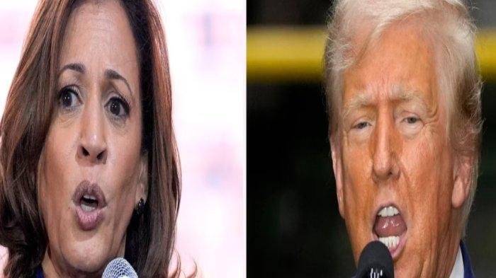 Trump vs Harris Imbang Menjelang Debat Capres AS