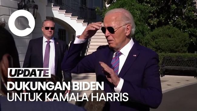 Biden Yakin Kamala Harris Akan Tampil Baik di Debat Capres